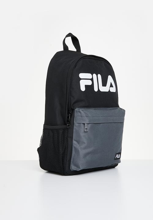 FILA - Alfie backpack - black & Ghost Grey