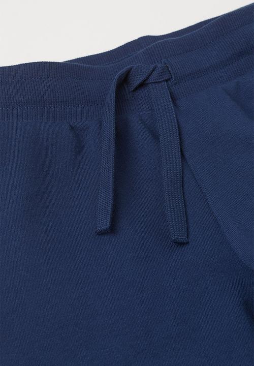 H&M - Sweatshirt shorts - dark blue