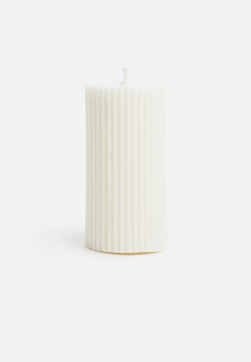 Masodi - 2 Cylinder Shaped Candle Set