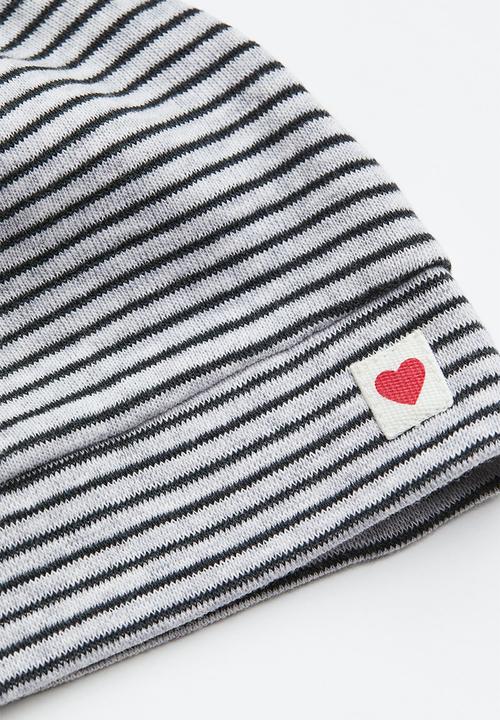 H&M - 5 Piece gift set - light grey marl/i love