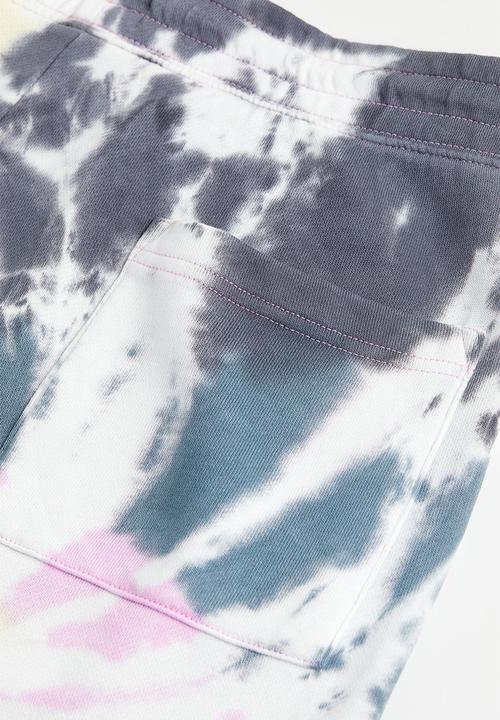H&M - Relaxed fit sweatshorts - pink/grateful dead