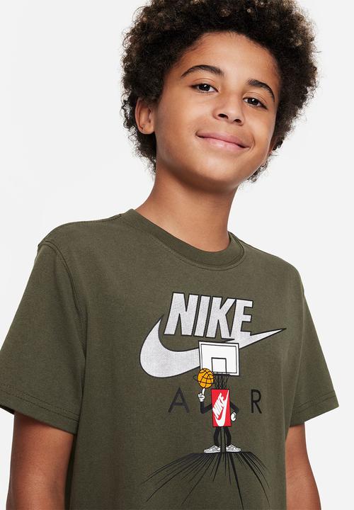 Nike - U nsw tee multi boxy sp23 - cargo khaki