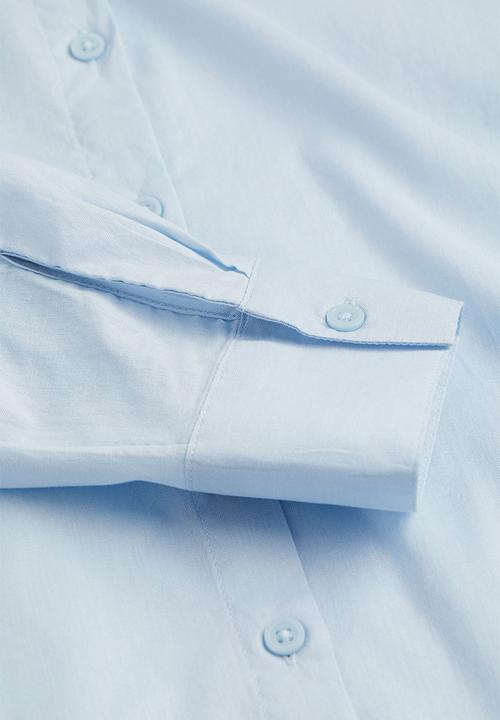 H&M - Cotton shirt - light blue
