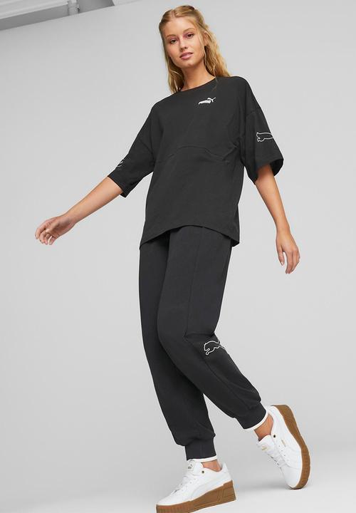PUMA - Puma power colorblock tee - puma black