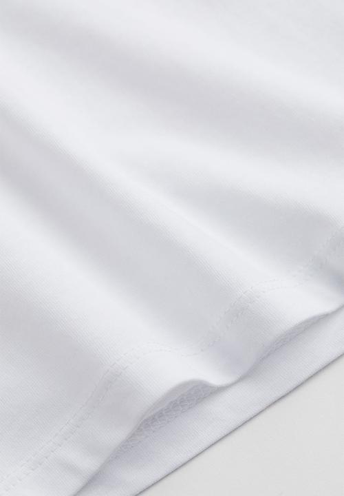 H&M - Cotton T-shirt - white
