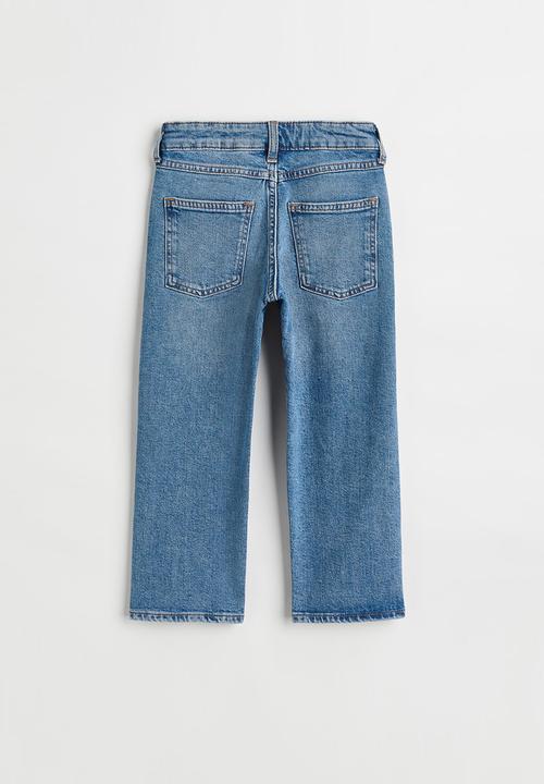 H&M - Comfort stretch loose fit jeans - denim blue