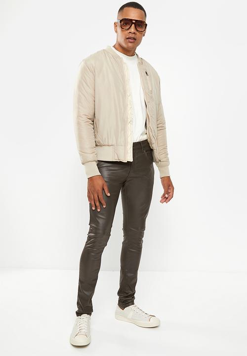 Cutty - Zaid coated denim jean - fossil
