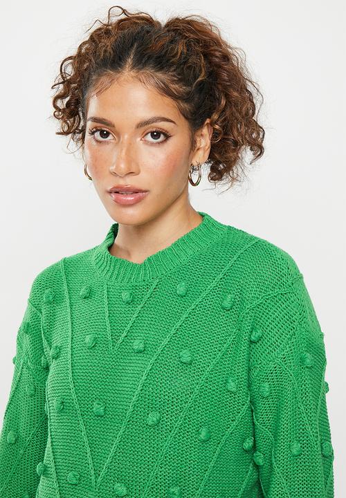 dailyfriday - Textured jumper - green
