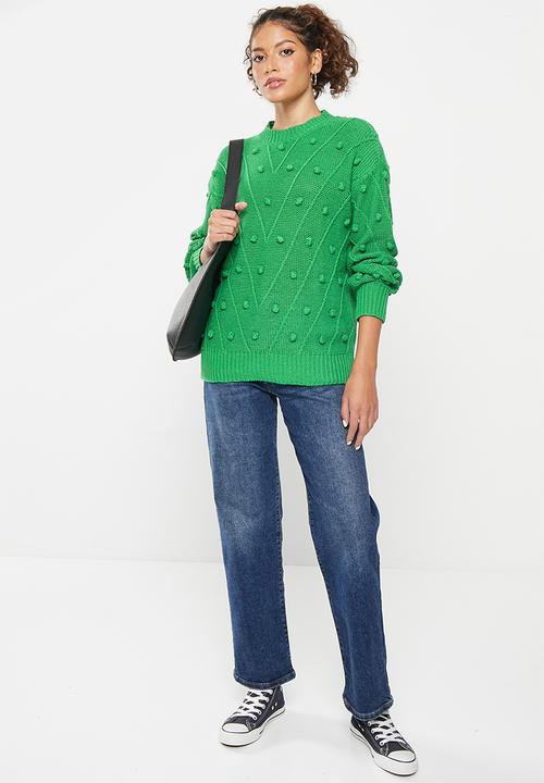 dailyfriday - Textured jumper - green