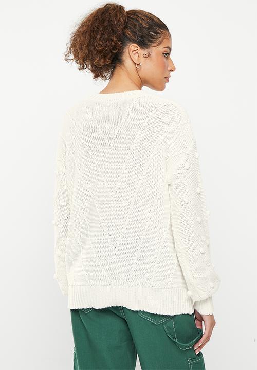 dailyfriday - Textured jumper - ecru