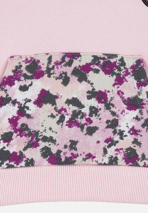 Converse - Cnvg hoodie & printed legging - pink foam