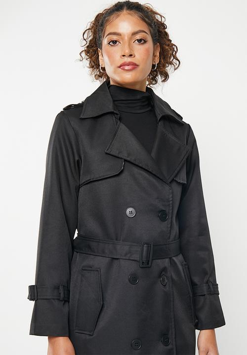 dailyfriday - Trench coat - black