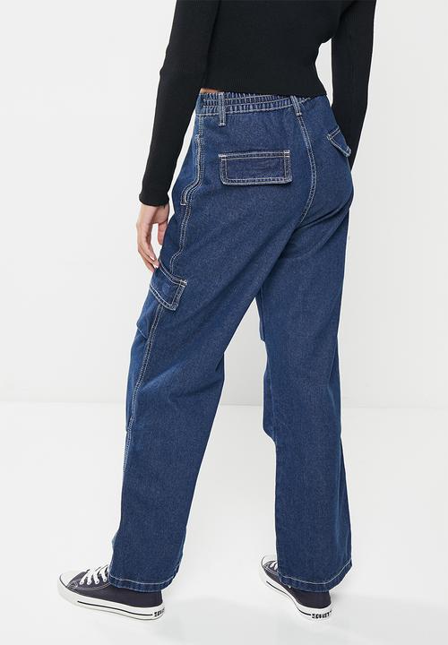 dailyfriday - Straight leg cargo - denim