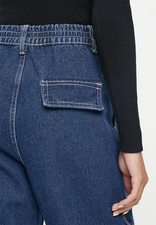 dailyfriday - Straight leg cargo - denim