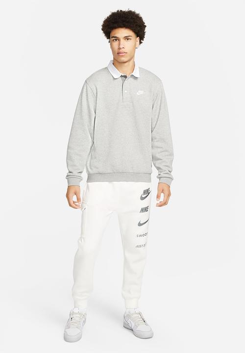 Nike - Nike Club brushed back long sleeve polo