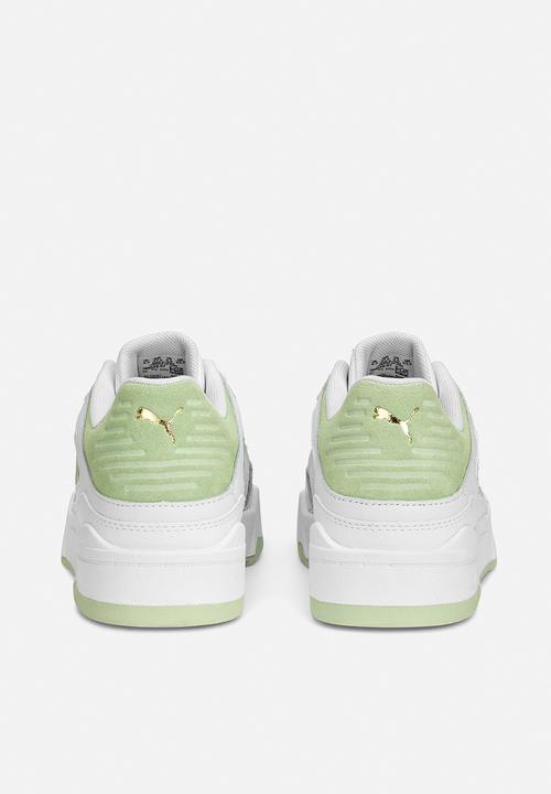 PUMA - Slipstream - puma white-light mint