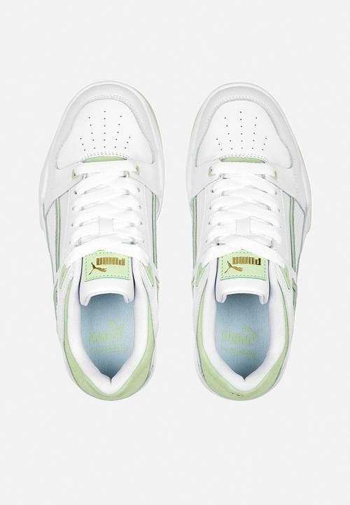 PUMA - Slipstream - puma white-light mint