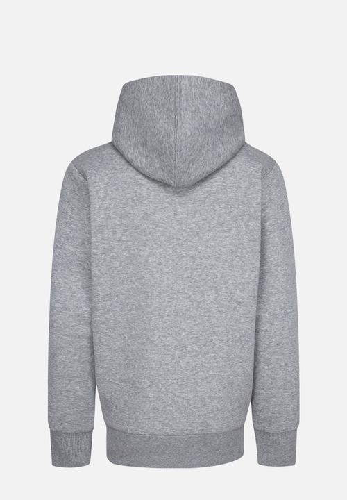 Converse - Cnvb fleece ctp core po hoodie - dk grey heather
