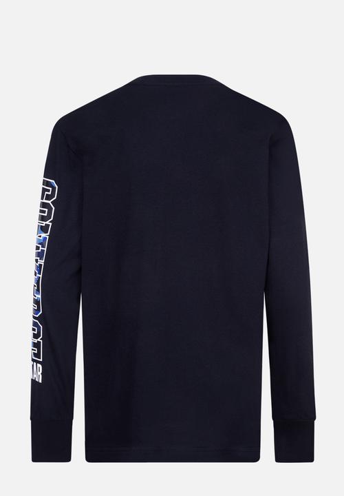 Converse - Cnvb camo split ctp long sleeve tee - black