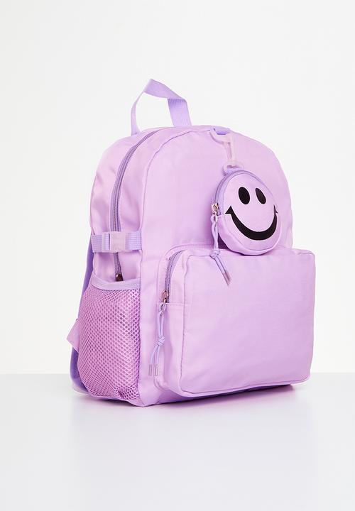 Pop Candy - Smiley backpack - lilac