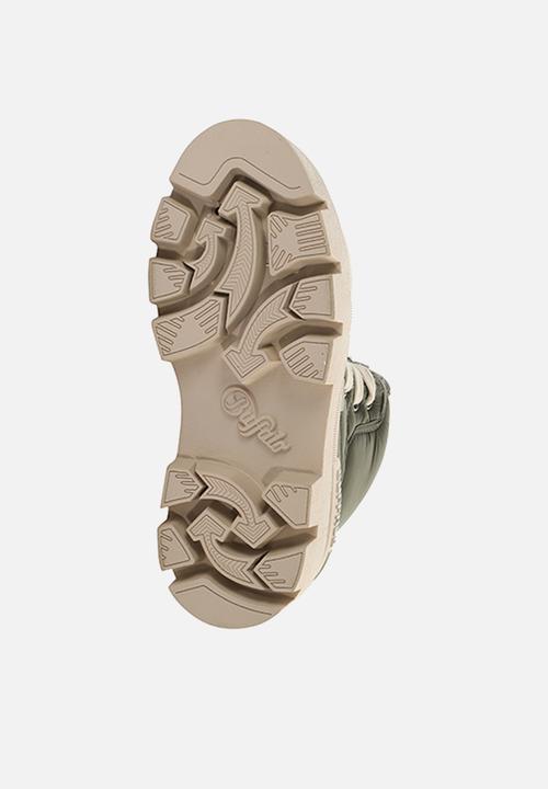 BUFFALO - Raven lace up mid - khaki