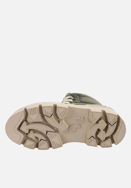 BUFFALO - Raven lace up mid - khaki