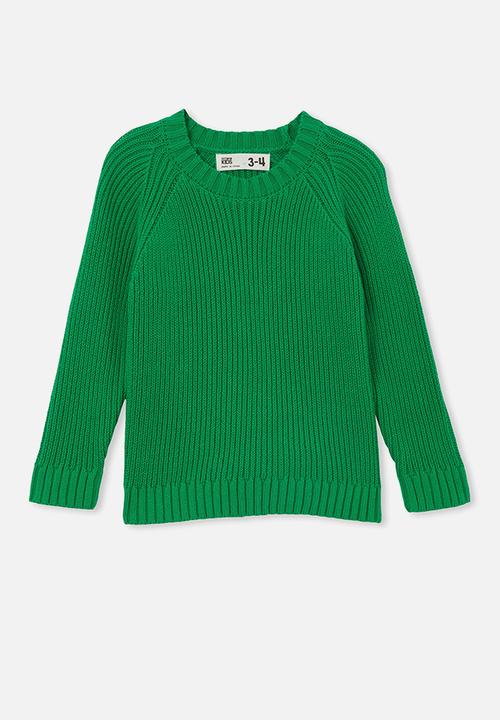 Cotton On - Callie knit jumper - green splash