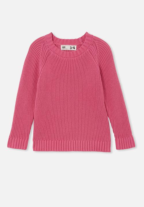 Cotton On - Callie knit jumper - raspberry pink