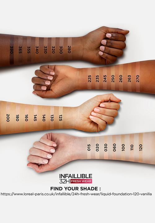 L'Oreal Paris - Infaillible 32HR Full-Coverage Freshwear Foundation Vitamin C  - Linen