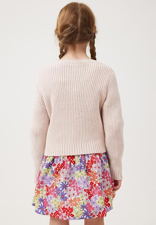 Cotton On - Bailey cardi - blush marle