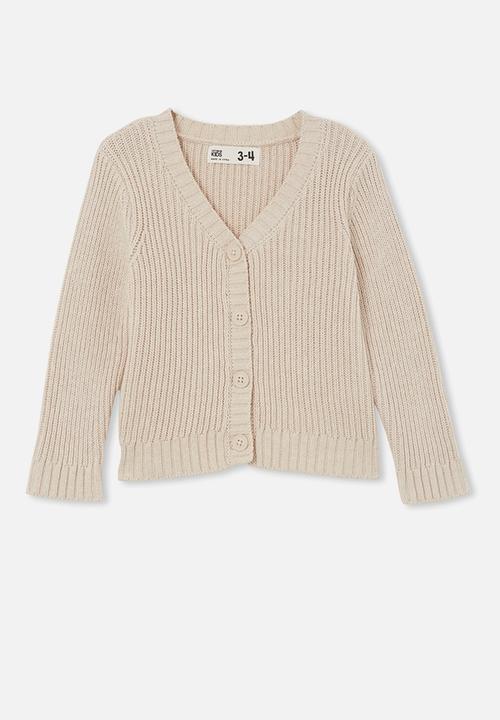 Cotton On - Bailey cardi - blush marle