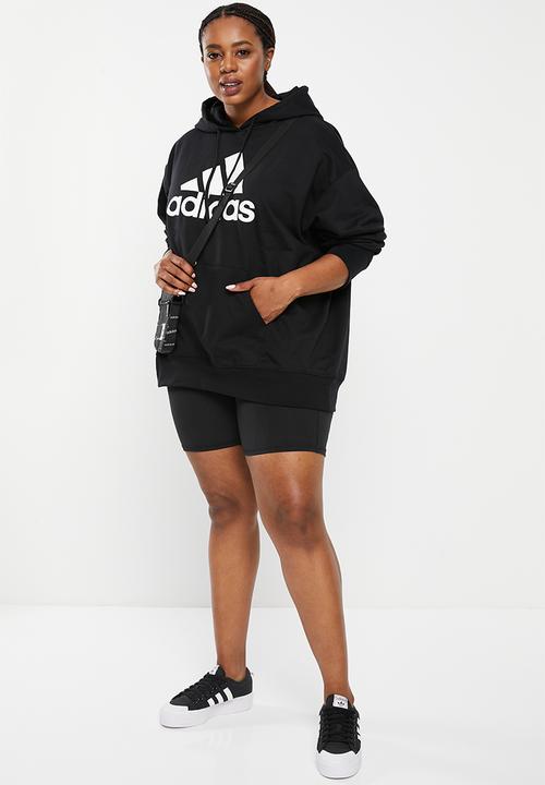 adidas Performance - Plus w 3s cr swt - black/white