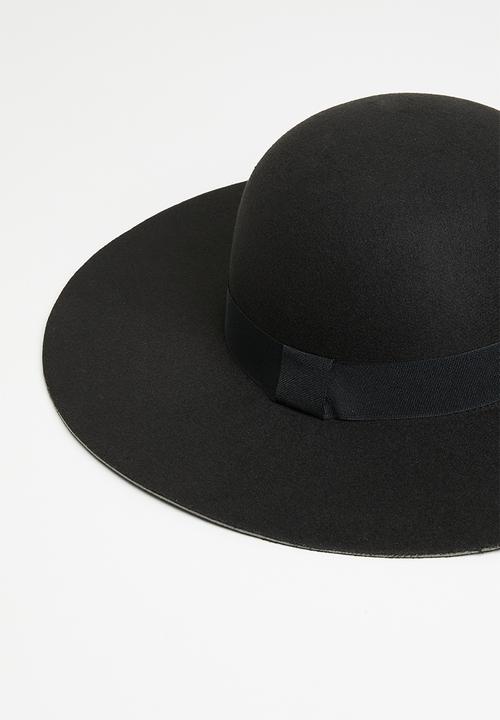 edit - Brielle fedora - black