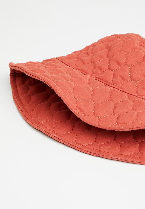 Superbalist - Harper quilted bucket hat - orange