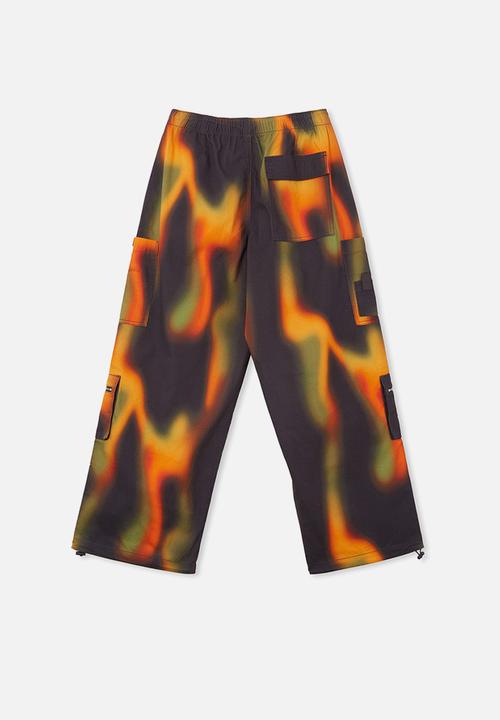 Factorie - Utility bungee cord cargo pant - paint wave