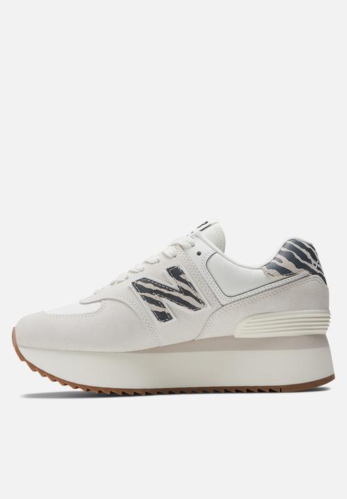 New Balance  - 574+ - animal print pack / game plan styles - sea salt (108)