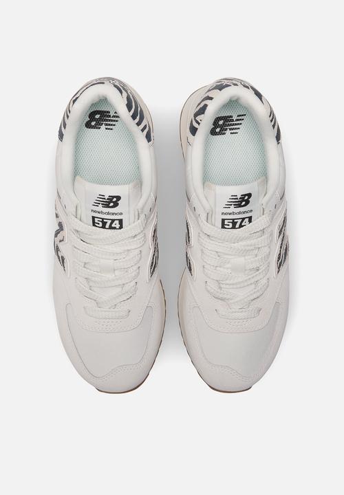 New Balance  - 574+ - animal print pack / game plan styles - sea salt (108)