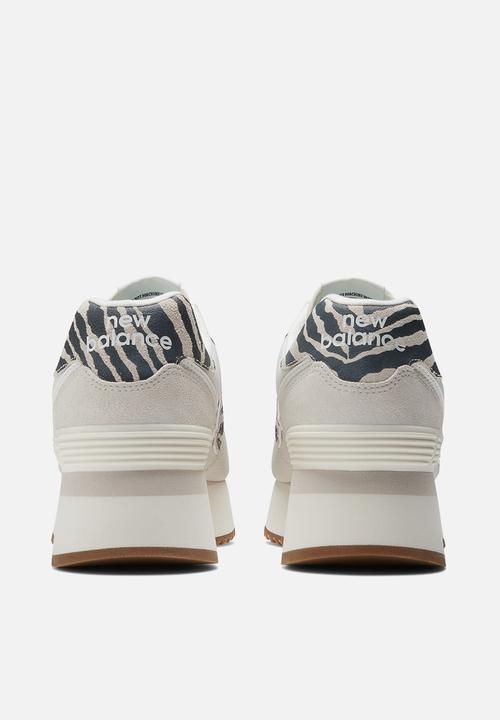 New Balance  - 574+ - animal print pack / game plan styles - sea salt (108)