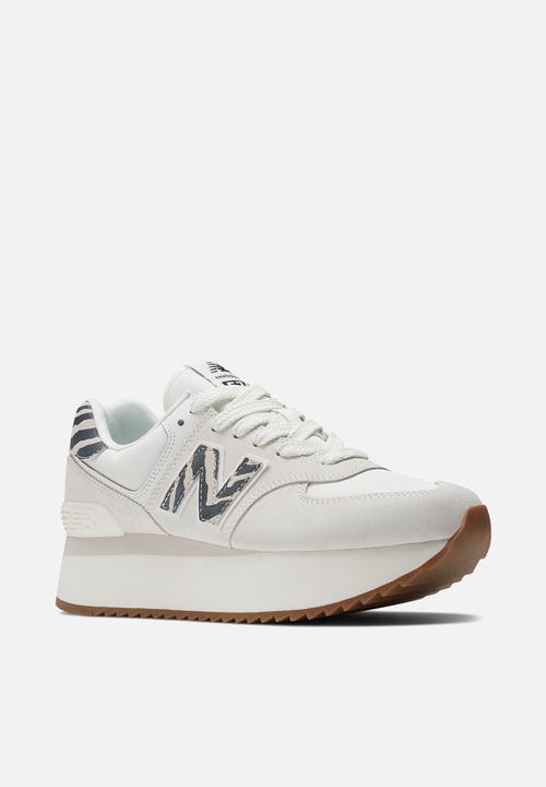New Balance  - 574+ - animal print pack / game plan styles - sea salt (108)