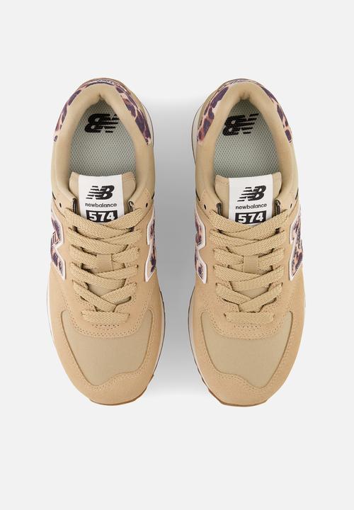 New Balance  - 574+ - animal print pack - incense (263)