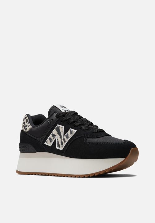 New Balance  - 574+ - animal print pack / game plan styles - black (001)