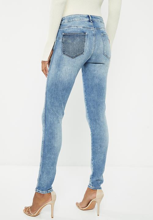 GUESS - New curve x fit - light wash