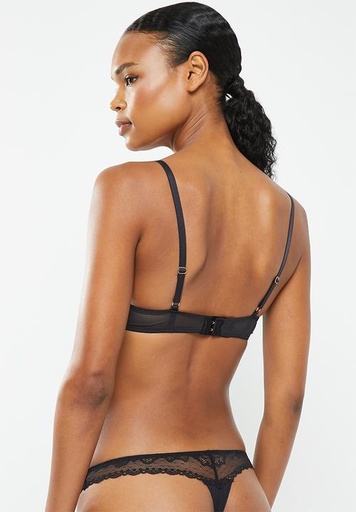 DORINA - Talisa light padded plunge bra - black