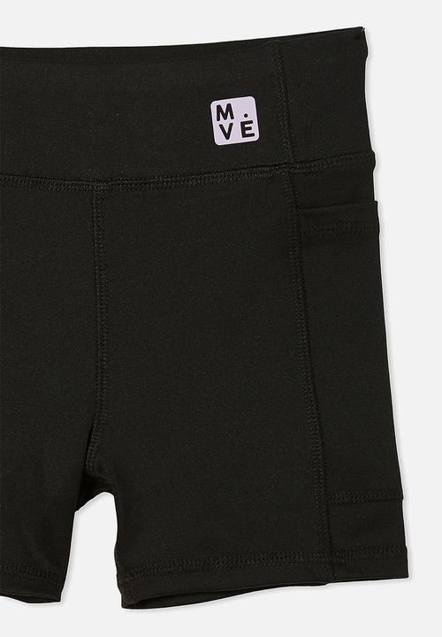 Cotton On - The pocket bike short - black