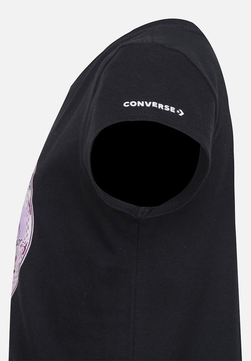 Converse - Cnvg short sleeve ctp fill gfx t-shirt - black
