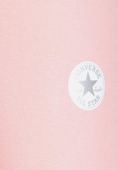 Converse - Cnvg printed crew & jogger set - bleached coral