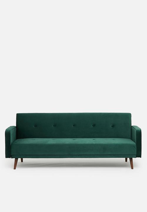 SF Collection - Layla sofa bed - velvet green