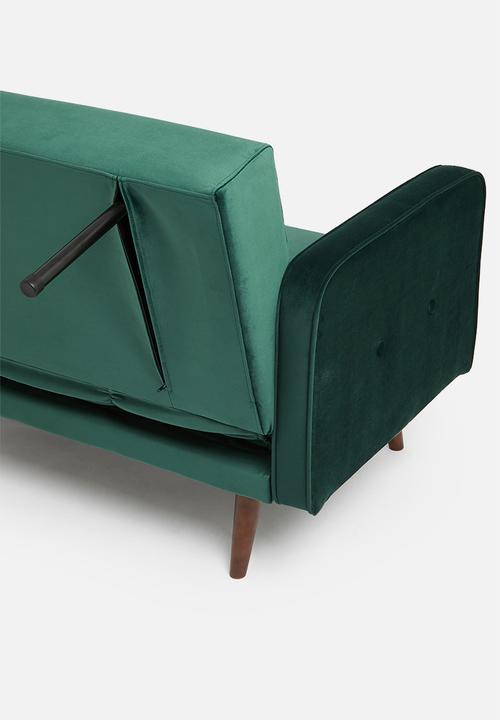 SF Collection - Layla sofa bed - velvet green
