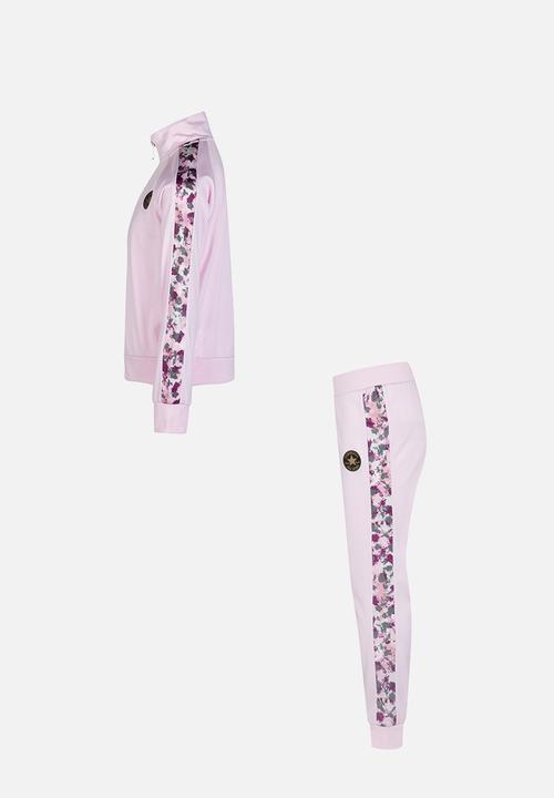 Converse - Cnvg printed blocked tricot se - pink foam