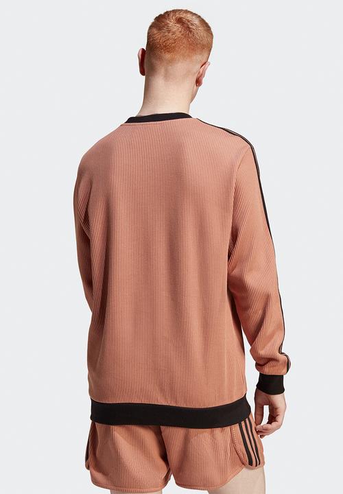 adidas Originals - Adicolour classics waffle crew - clay strata